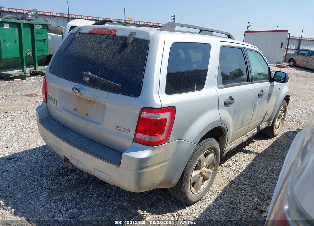 2008 FORD ESCAPE XLT VIN: 1FMCU93178KE78759