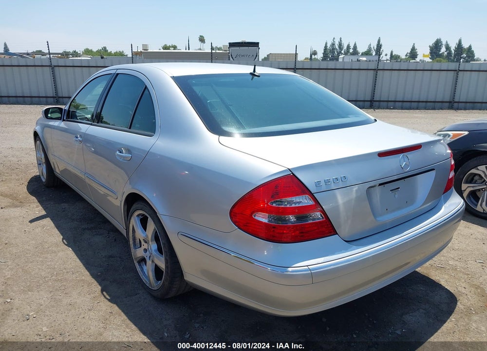 2005 MERCEDES-BENZ E 500 VIN: WDBUF70J65A691567