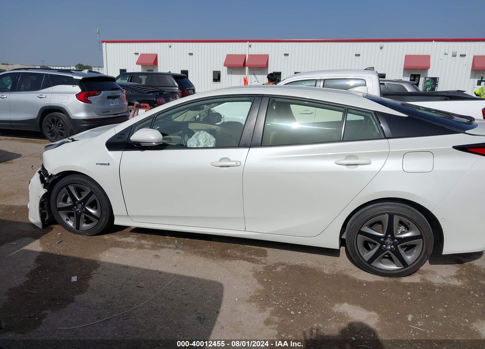 2019 TOYOTA PRIUS XLE VIN: JTDKARFU8K3089404
