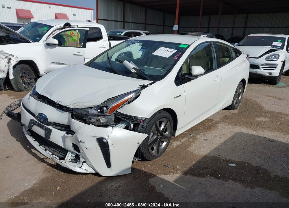 2019 TOYOTA PRIUS XLE VIN: JTDKARFU8K3089404