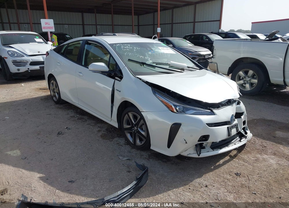 2019 TOYOTA PRIUS XLE VIN: JTDKARFU8K3089404