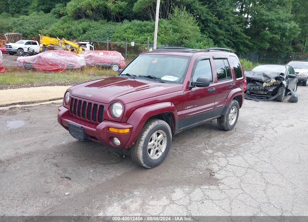 2003 JEEP LIBERTY VIN: 1J4GL58K23W624466
