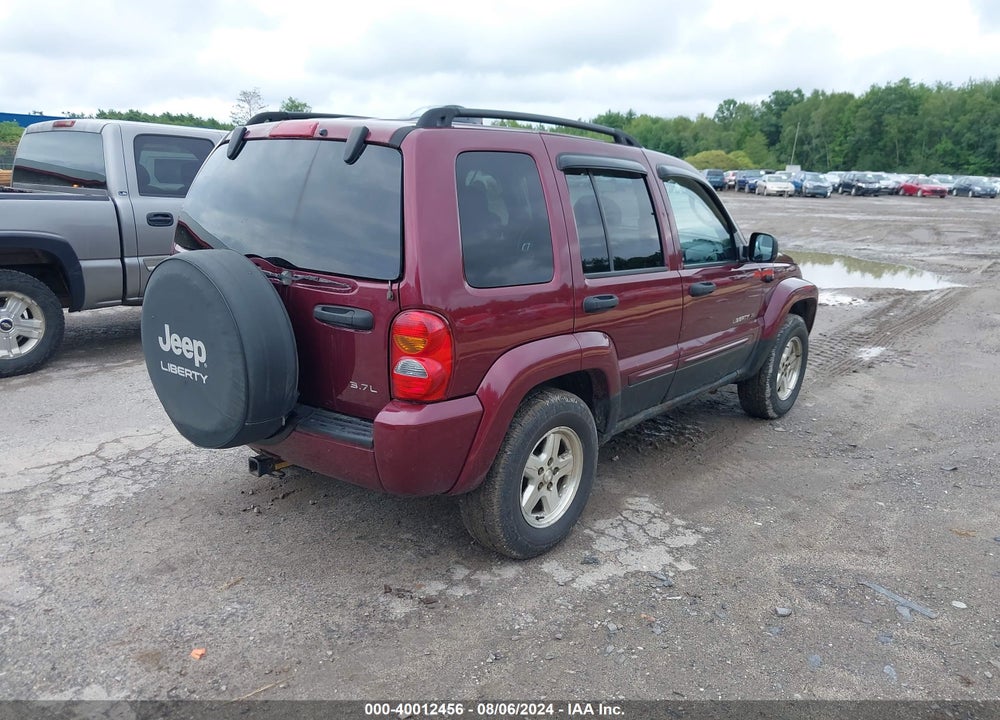 2003 JEEP LIBERTY VIN: 1J4GL58K23W624466