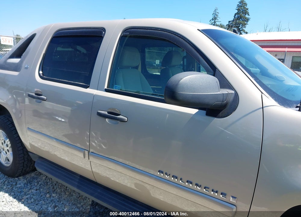 2007 CHEVROLET AVALANCHE 1500 LS VIN: 3GNFK12357G312636