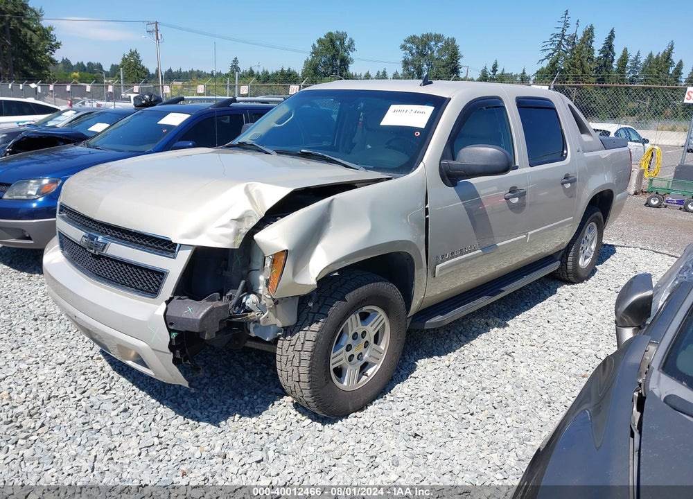 2007 CHEVROLET AVALANCHE 1500 LS VIN: 3GNFK12357G312636