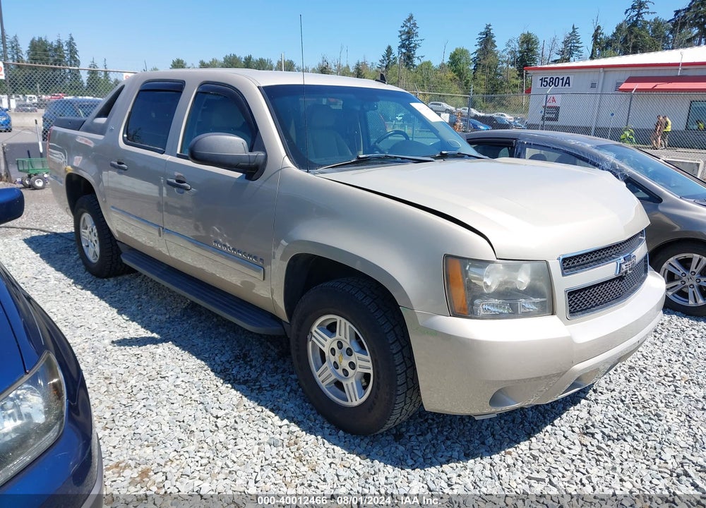 2007 CHEVROLET AVALANCHE 1500 LS VIN: 3GNFK12357G312636