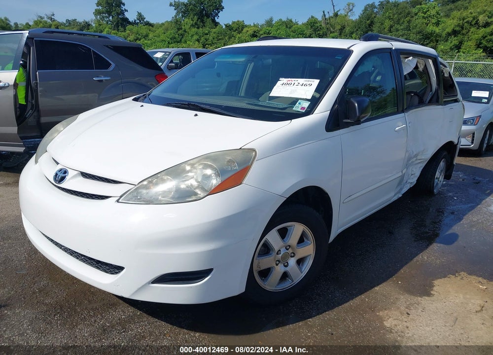 2008 TOYOTA SIENNA LE VIN: 5TDZK23C18S162747