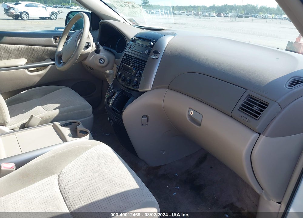 2008 TOYOTA SIENNA LE VIN: 5TDZK23C18S162747
