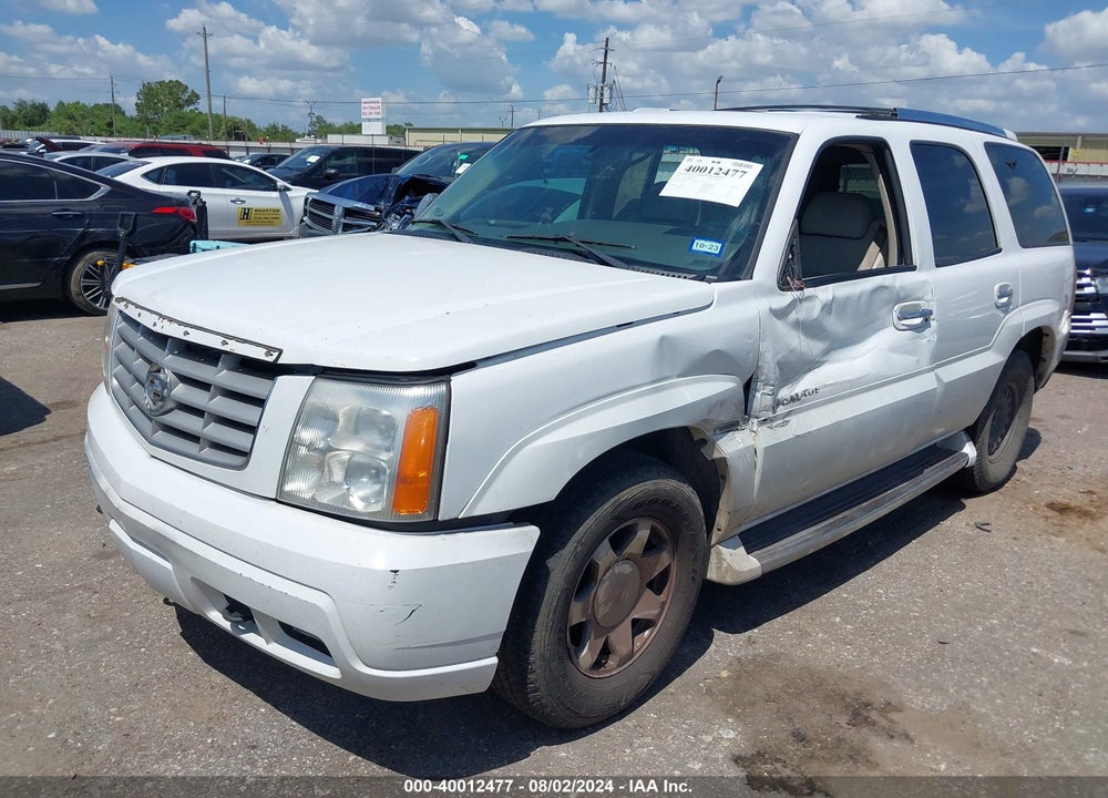 2002 CADILLAC ESCALADE STANDARD VIN: 1GYEC63T42R108765