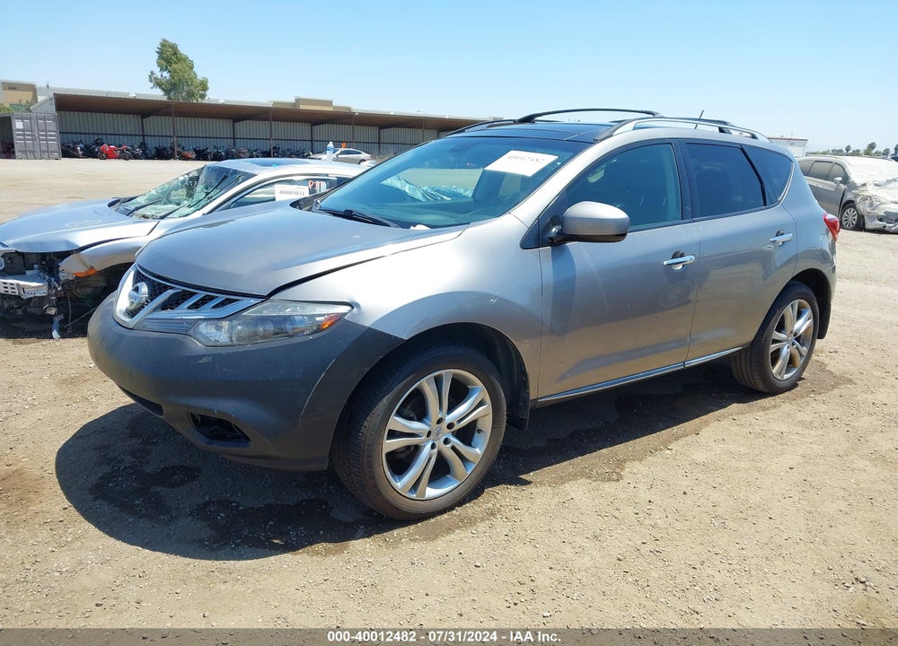 2011 NISSAN MURANO LE VIN: JN8AZ1MU8BW070282