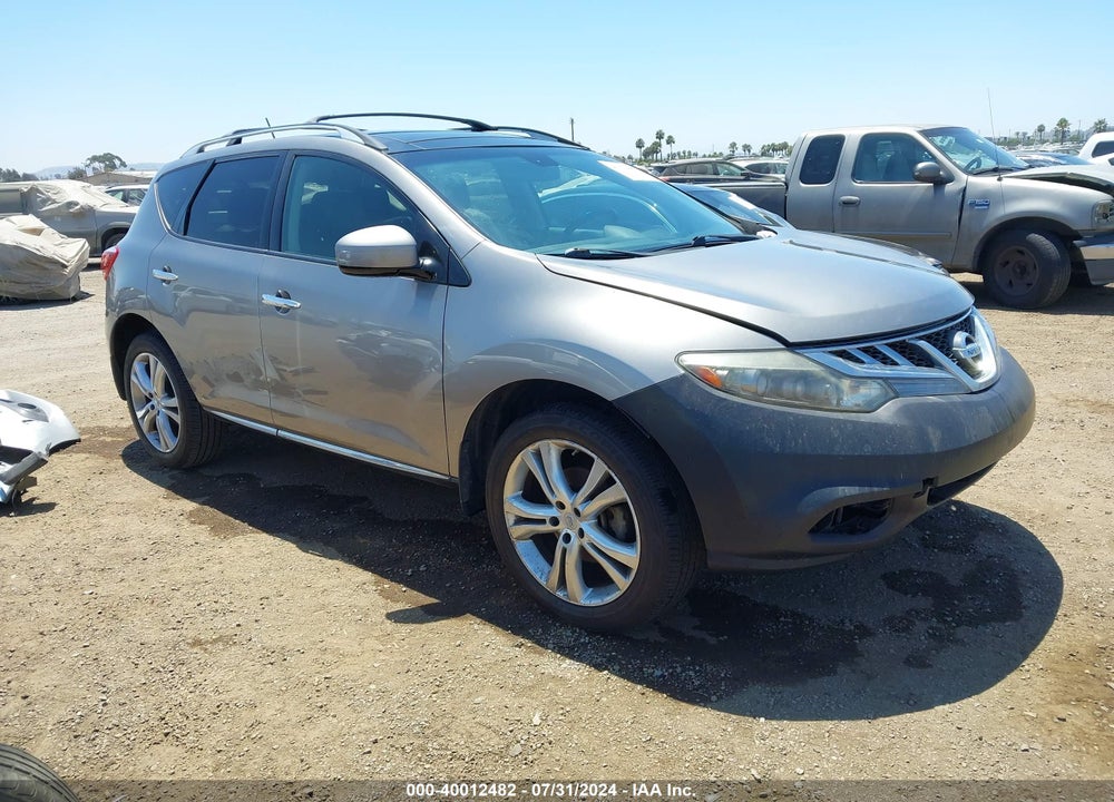 2011 NISSAN MURANO LE VIN: JN8AZ1MU8BW070282