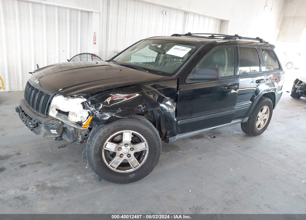 2007 JEEP GRAND CHEROKEE LAREDO VIN: 1J8GR48K87C522099