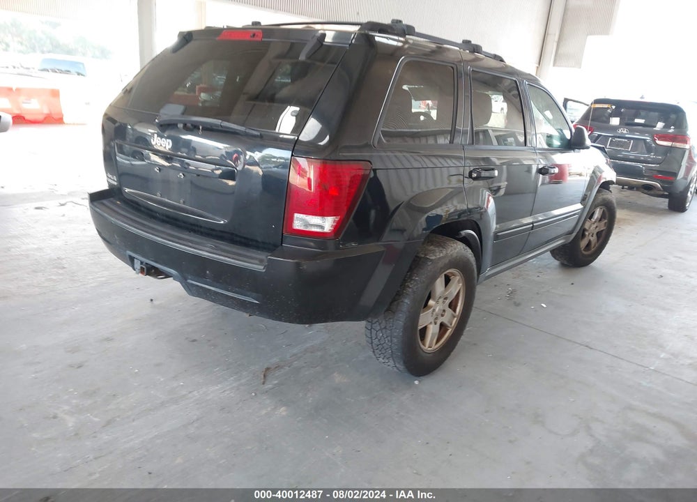 2007 JEEP GRAND CHEROKEE LAREDO VIN: 1J8GR48K87C522099