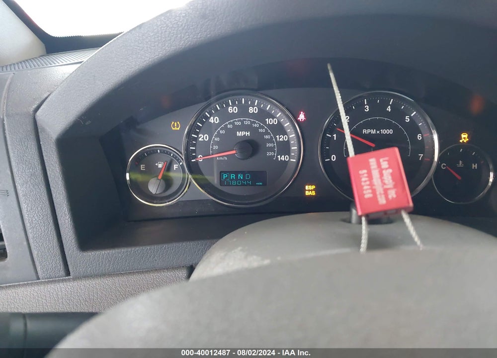 2007 JEEP GRAND CHEROKEE LAREDO VIN: 1J8GR48K87C522099