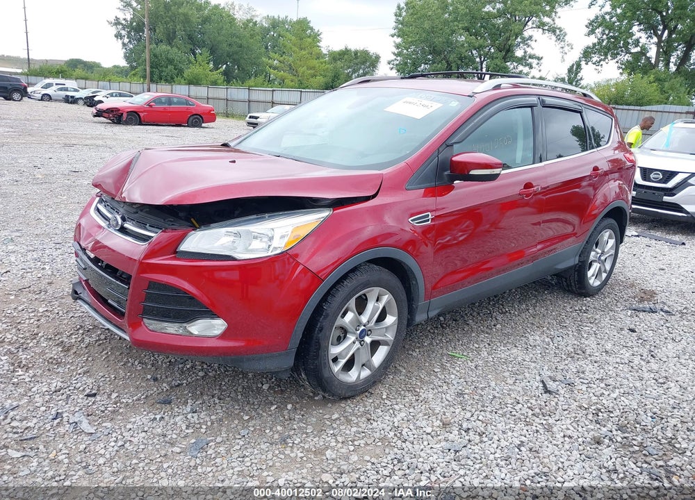 2014 FORD ESCAPE TITANIUM VIN: 1FMCU0J95EUB70722