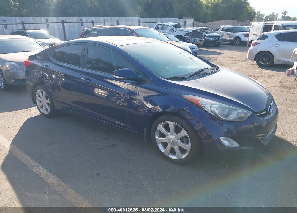 2013 HYUNDAI ELANTRA LIMITED VIN: 5NPDH4AE3DH433218