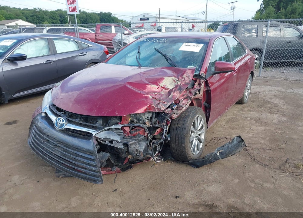 2017 TOYOTA CAMRY HYBRID XLE VIN: 4T1BD1FK0HU208360