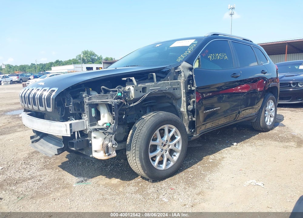 2017 JEEP CHEROKEE LATITUDE 4X4 VIN: 1C4PJMCB8HD220460