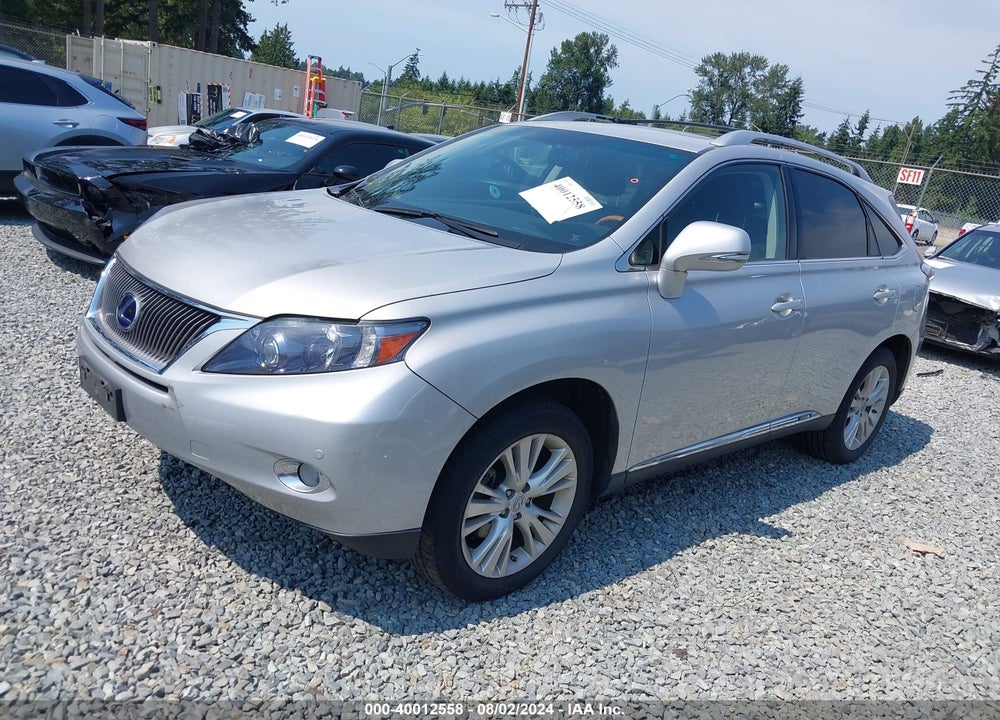 2011 LEXUS RX 450H VIN: JTJBC1BA4B2421378