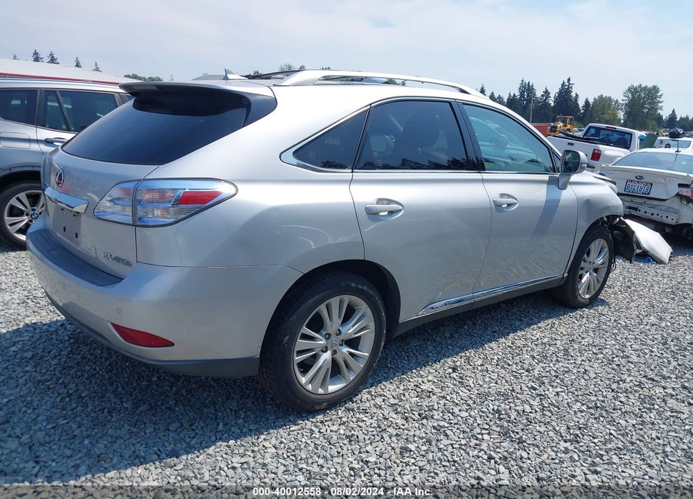 2011 LEXUS RX 450H VIN: JTJBC1BA4B2421378