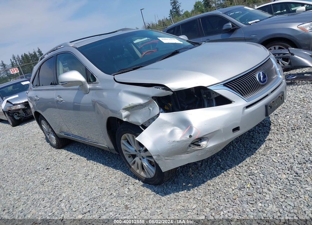 2011 LEXUS RX 450H VIN: JTJBC1BA4B2421378