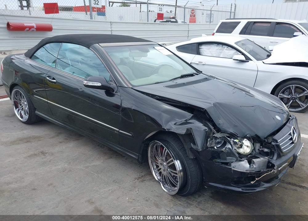 2004 MERCEDES-BENZ CLK 500 VIN: WDBTK75G04T026543