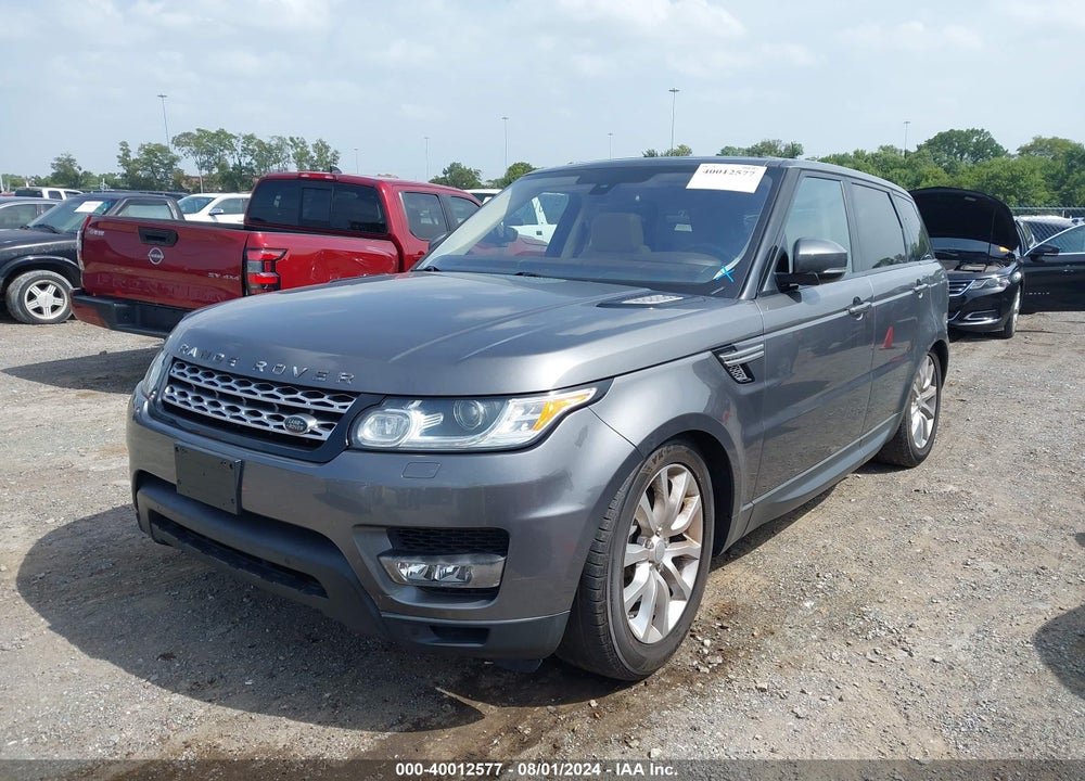 2016 LAND ROVER RANGE ROVER SPORT 3.0L V6 SUPERCHARGED HSE VIN: SALWR2PF8GA116632