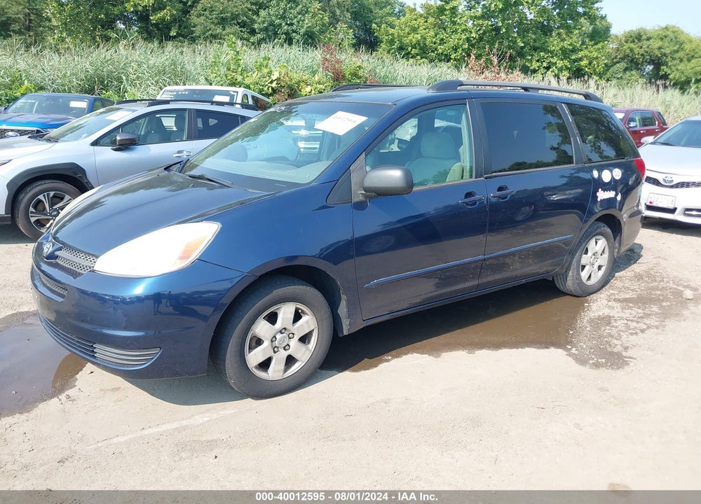 2004 TOYOTA SIENNA LE VIN: 5TDZA23C54S082137