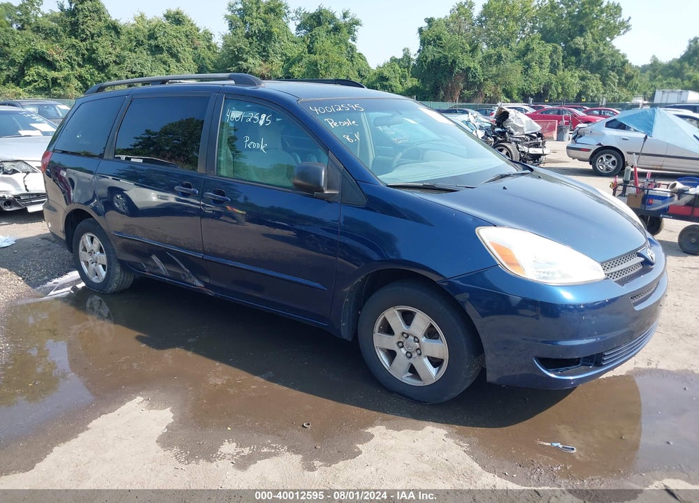 2004 TOYOTA SIENNA LE VIN: 5TDZA23C54S082137