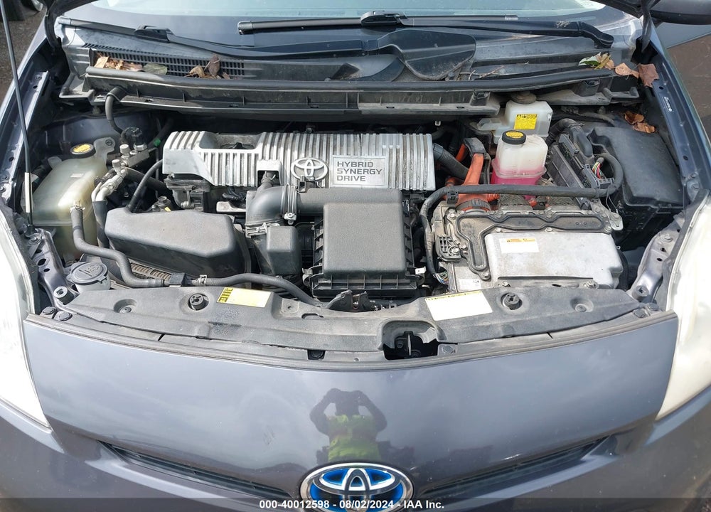 2012 TOYOTA PRIUS TWO VIN: JTDKN3DU1C1607208