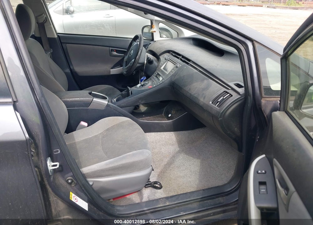 2012 TOYOTA PRIUS TWO VIN: JTDKN3DU1C1607208