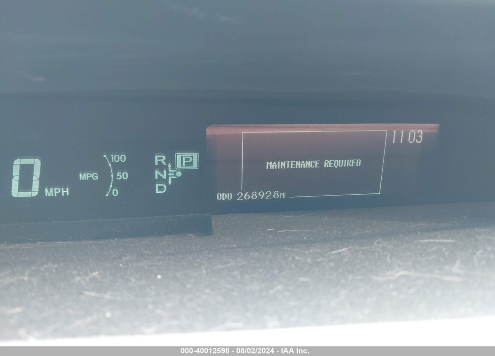2012 TOYOTA PRIUS TWO VIN: JTDKN3DU1C1607208