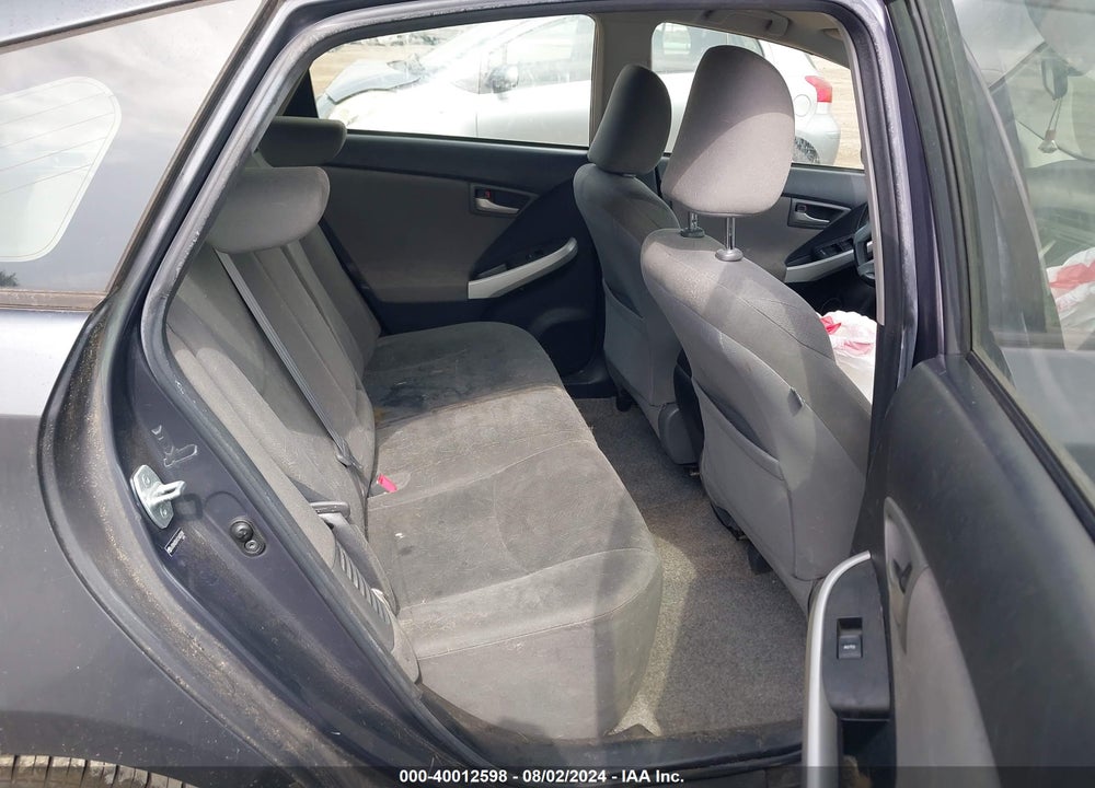 2012 TOYOTA PRIUS TWO VIN: JTDKN3DU1C1607208
