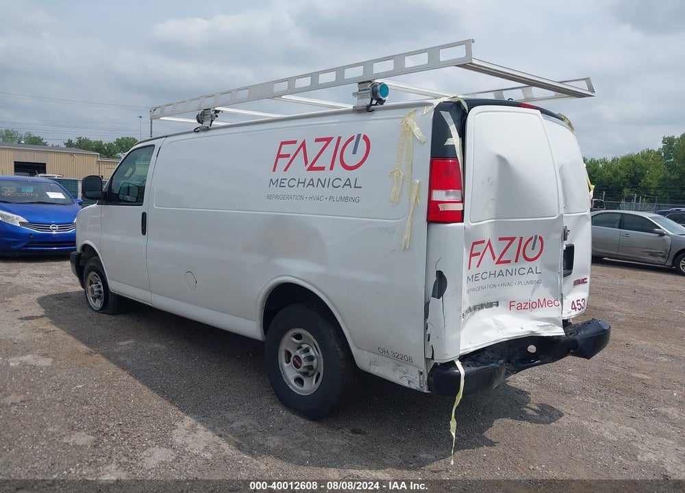 2021 GMC SAVANA CARGO RWD 2500 REGULAR WHEELBASE WORK VAN VIN: 1GTW7AF71M1302767