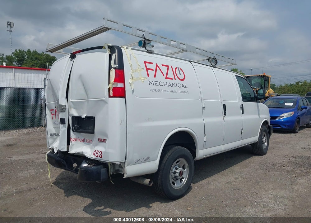 2021 GMC SAVANA CARGO RWD 2500 REGULAR WHEELBASE WORK VAN VIN: 1GTW7AF71M1302767