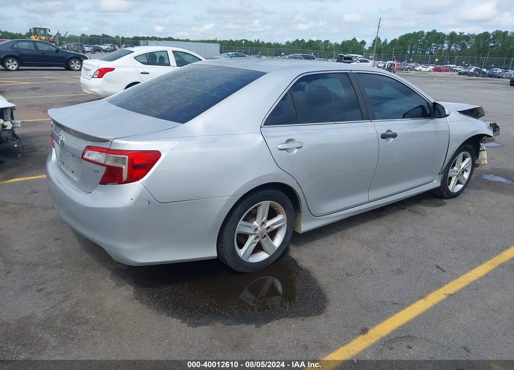 2012 TOYOTA CAMRY SE VIN: 4T1BF1FK1CU192754