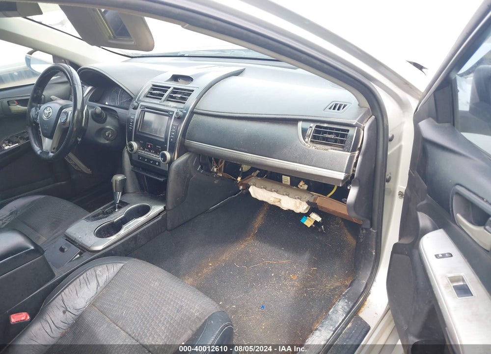2012 TOYOTA CAMRY SE VIN: 4T1BF1FK1CU192754