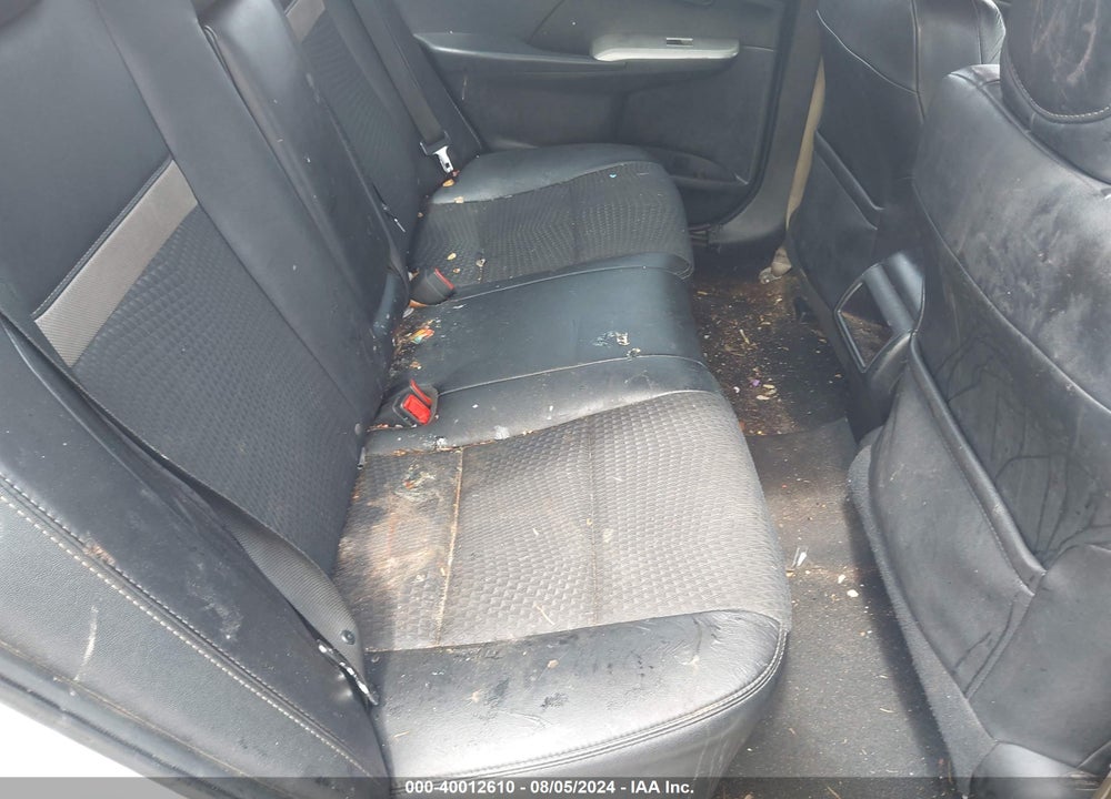 2012 TOYOTA CAMRY SE VIN: 4T1BF1FK1CU192754