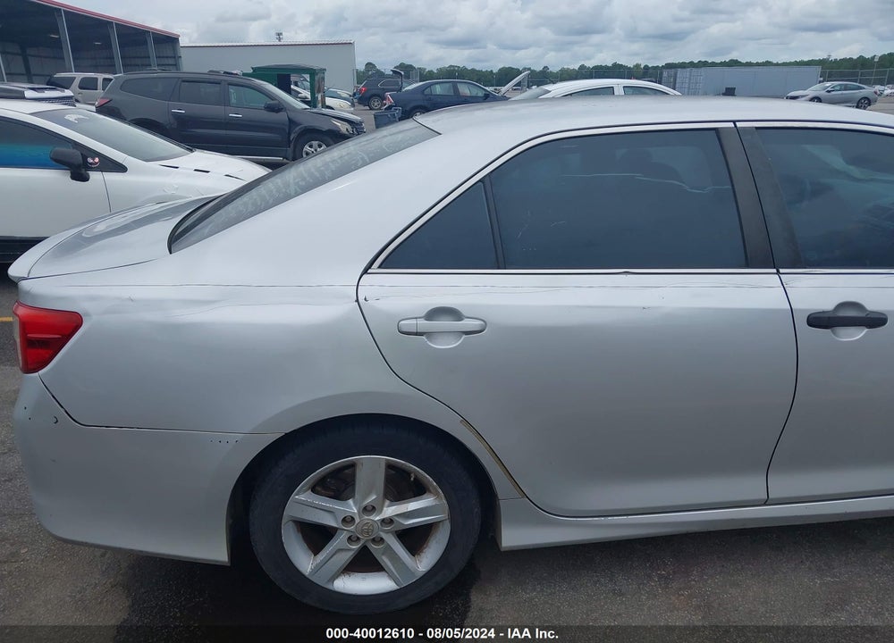2012 TOYOTA CAMRY SE VIN: 4T1BF1FK1CU192754