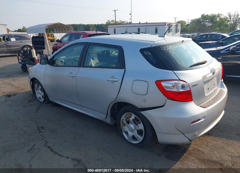 2009 TOYOTA MATRIX VIN: 2T1KU40E99C139465