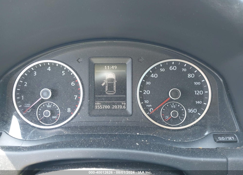 2012 VOLKSWAGEN TIGUAN SE VIN: WVGBV7AX4CW549180