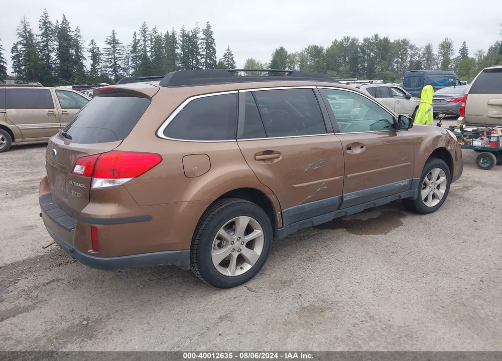 2013 SUBARU OUTBACK 2.5I PREMIUM VIN: 4S4BRCCC1D3210693