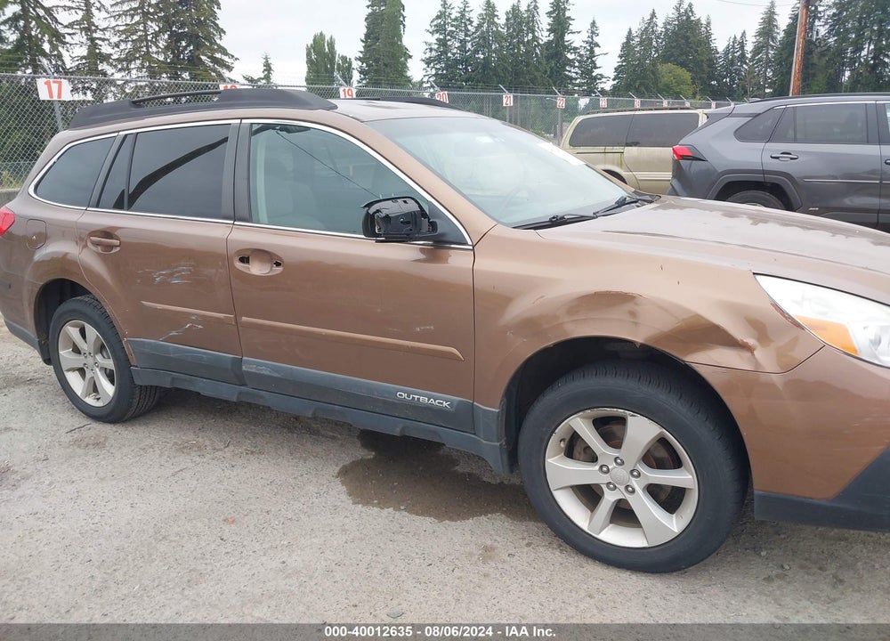 2013 SUBARU OUTBACK 2.5I PREMIUM VIN: 4S4BRCCC1D3210693