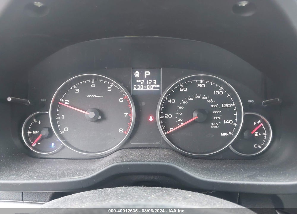 2013 SUBARU OUTBACK 2.5I PREMIUM VIN: 4S4BRCCC1D3210693