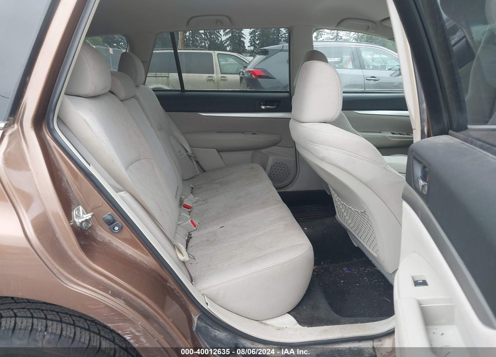2013 SUBARU OUTBACK 2.5I PREMIUM VIN: 4S4BRCCC1D3210693