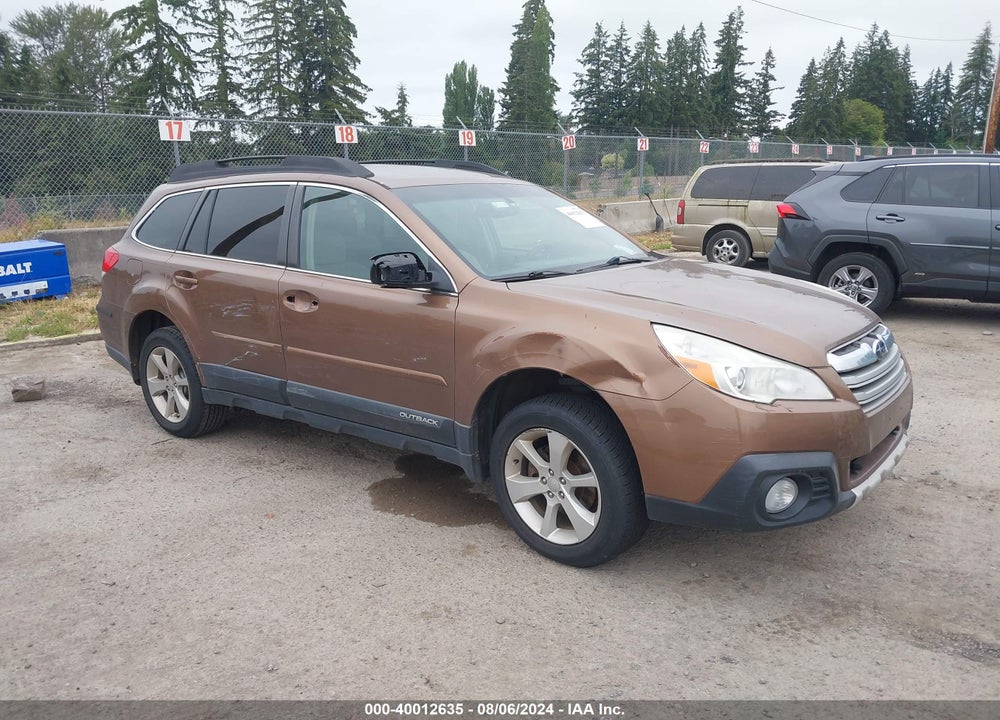 2013 SUBARU OUTBACK 2.5I PREMIUM VIN: 4S4BRCCC1D3210693
