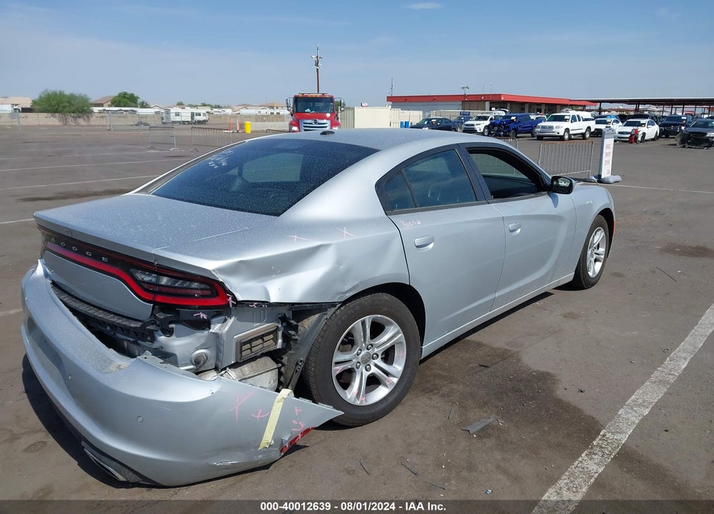 2021 DODGE CHARGER SXT RWD VIN: 2C3CDXBG6MH632642