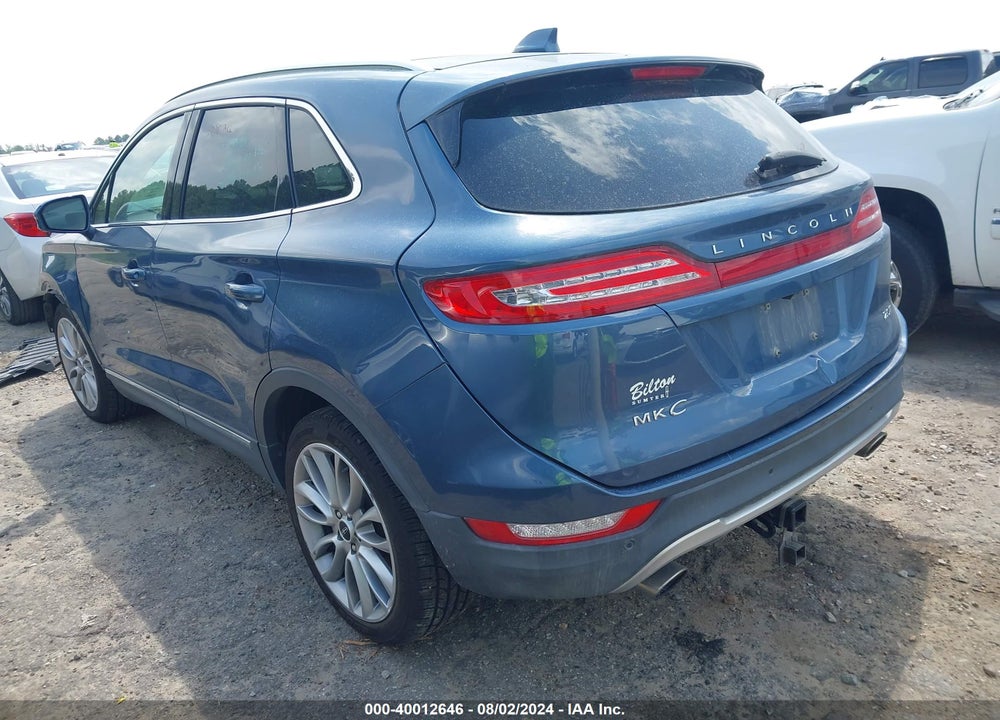 2018 LINCOLN MKC RESERVE VIN: 5LMCJ3C98JUL30574