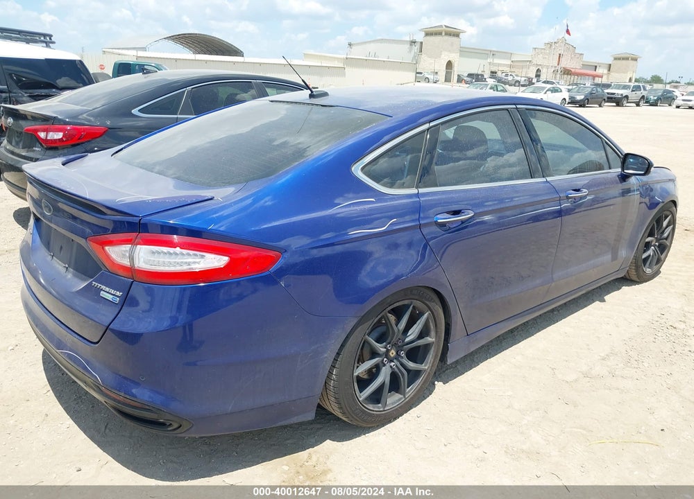 2014 FORD FUSION TITANIUM VIN: 3FA6P0D96ER381428