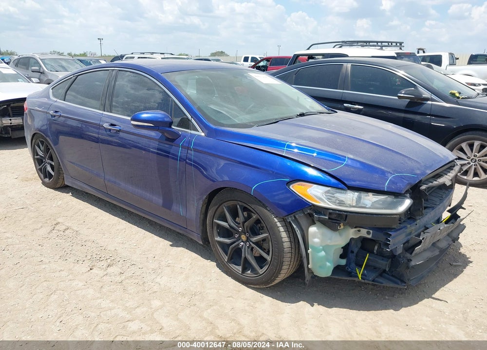 2014 FORD FUSION TITANIUM VIN: 3FA6P0D96ER381428